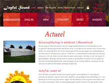 Tablet Screenshot of joyfulsound.nl